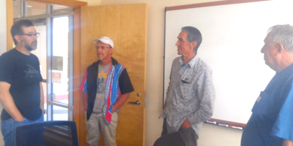Tribal meeting with Patagonia
