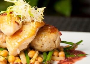Salish Sea Halibut Cheeks